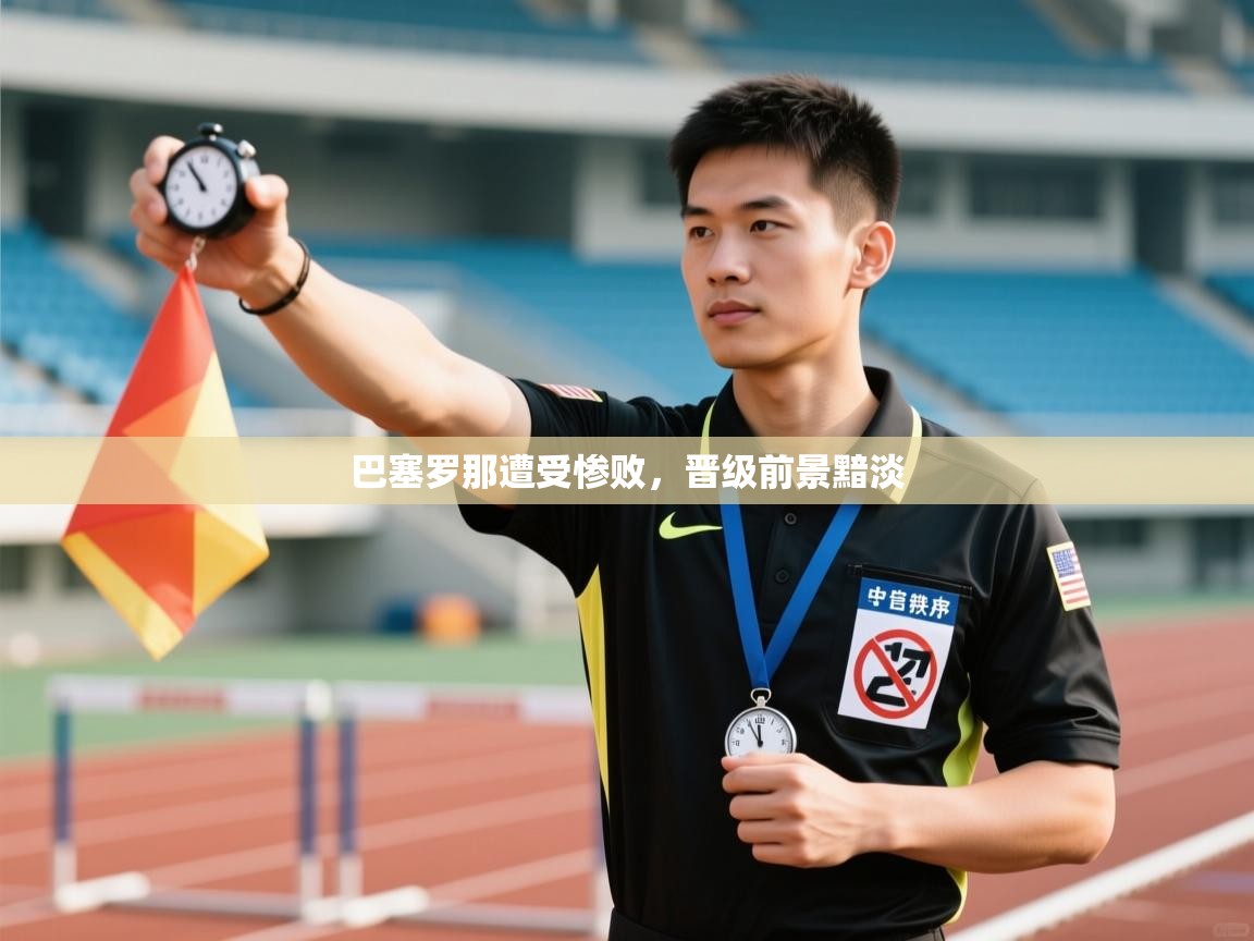 巴塞罗那遭受惨败，晋级前景黯淡